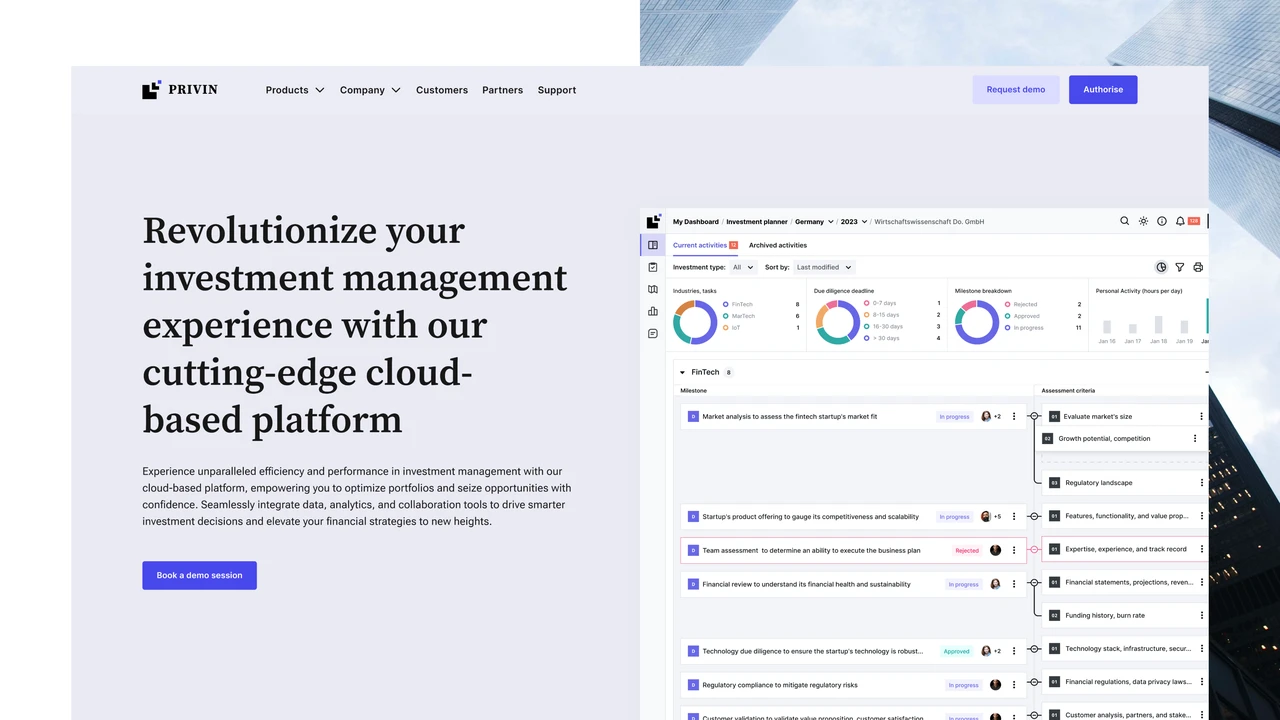 Image for Revolutionizing Investment Management with cloud-based Platform